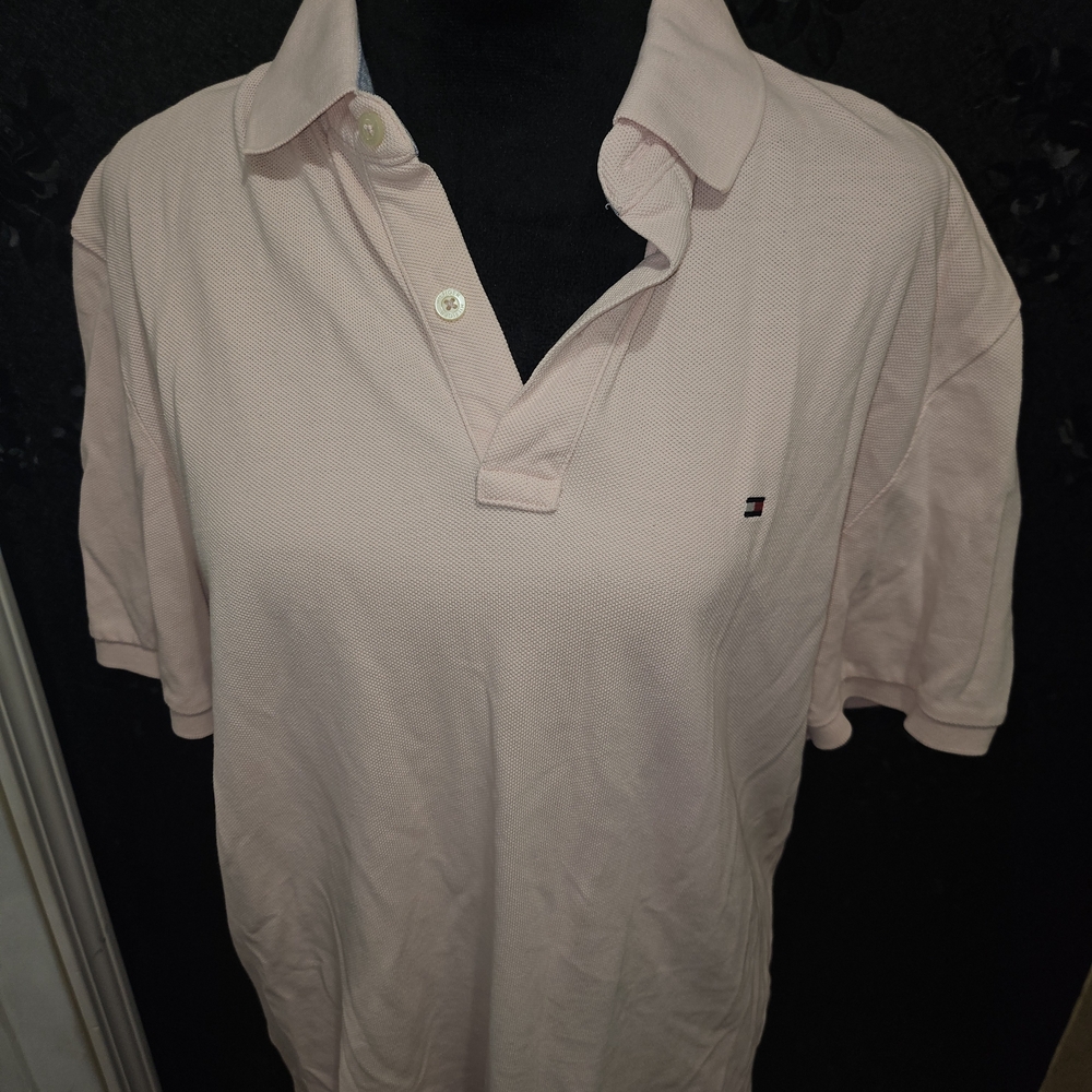Tommy Hilfiger Light Pink Polo Shirt